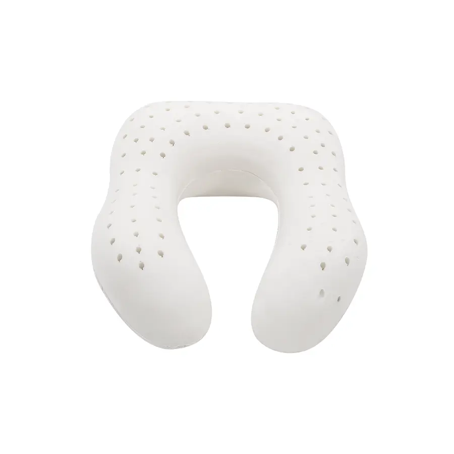 საშუალო სიმკვრივე ლატექსის U ფორმის ბალიში